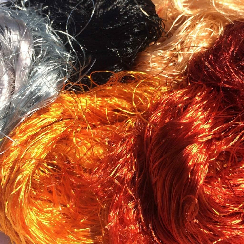 pulled-silk-sunflower-fibrecraft