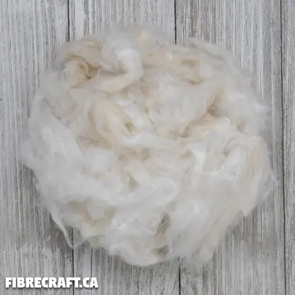 Pulled Silk - White